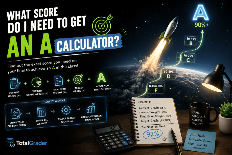 What Score Do I Need to Get an A Calculator?