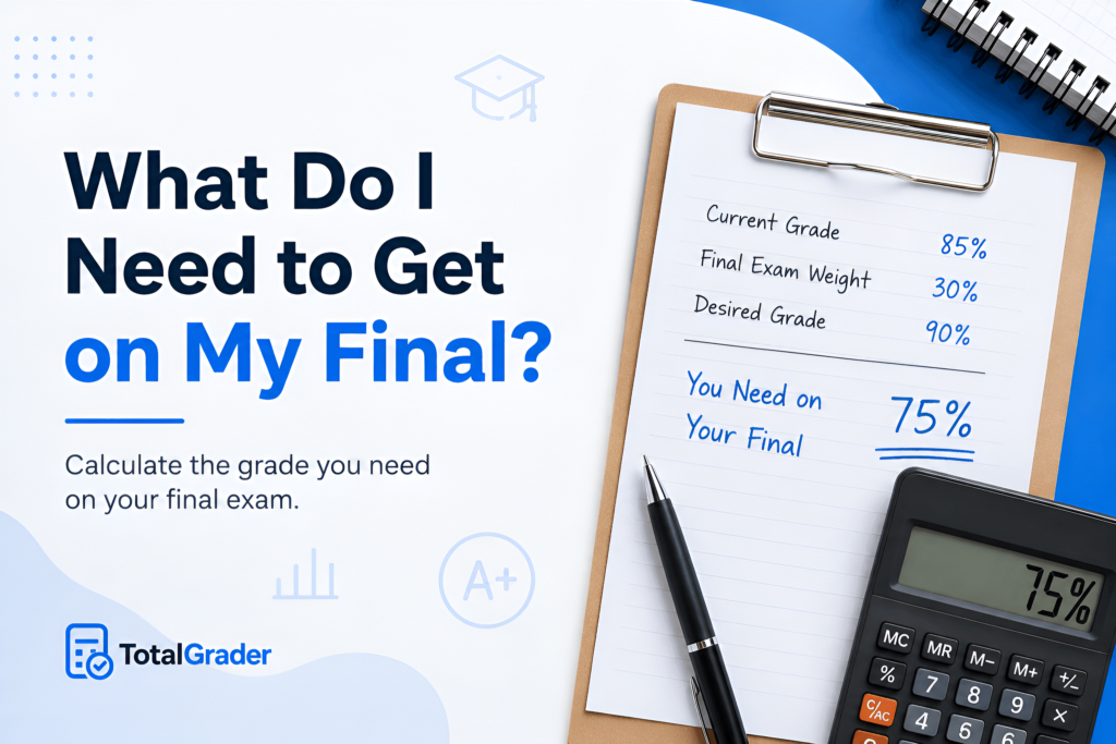 What Do I Need to Get on My Final