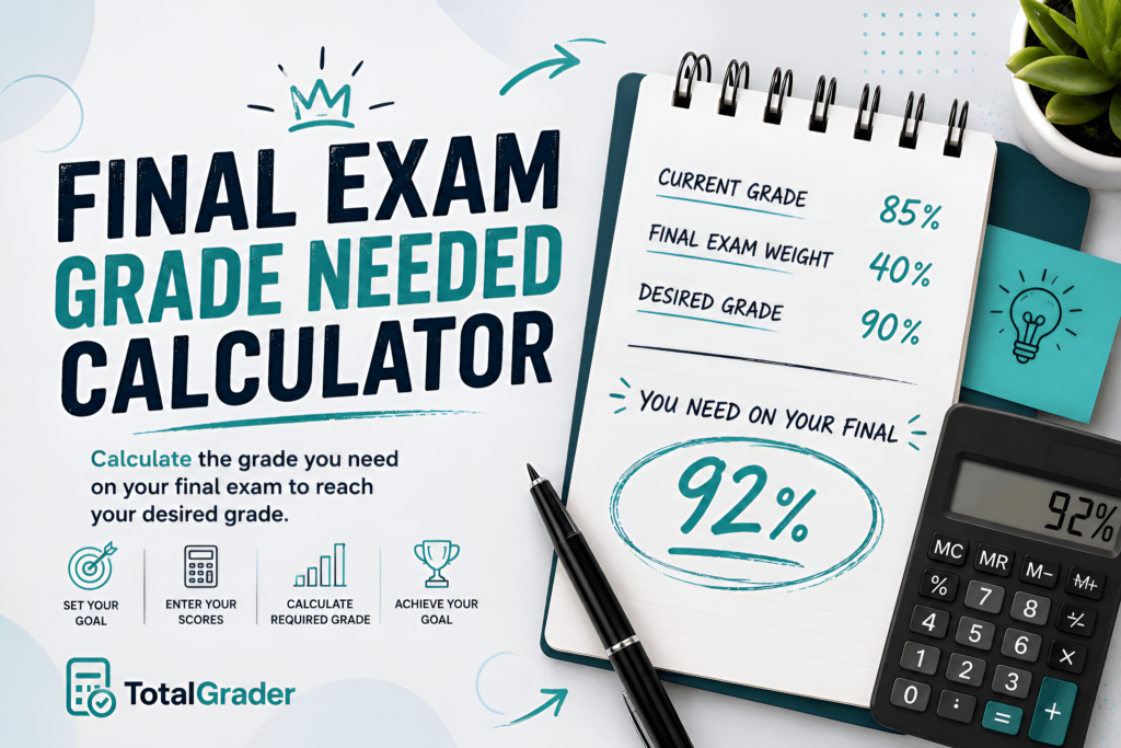Final Exam Grade Needed Calculator