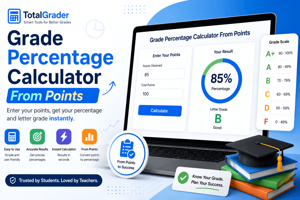 Grade Percentage Calculator From Points