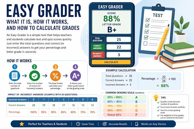 Quiz Grade Calculator With Number Wrong: Calculate Your Score Easily