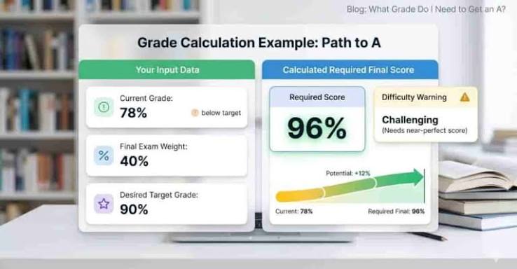 What Score Do I Need to Get an A Calculator?