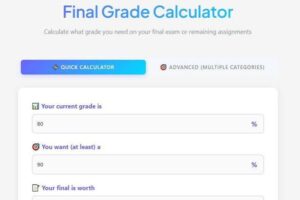 What Do I Need to Get on My Final? A Simple Guide to Calculating Your Required Exam Grade