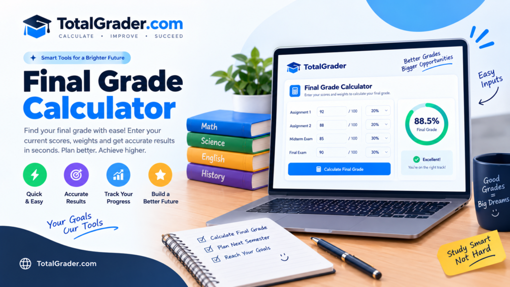 Final Grade Calculator: Calculate Your Required Final Exam Score