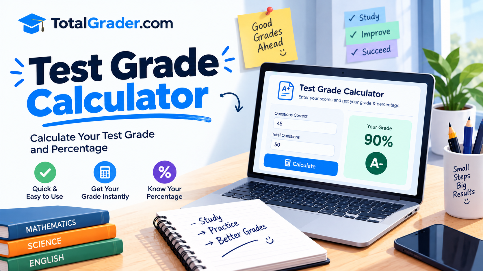 Test Grade Calculator: Calculate Your Test Grade and Percentage