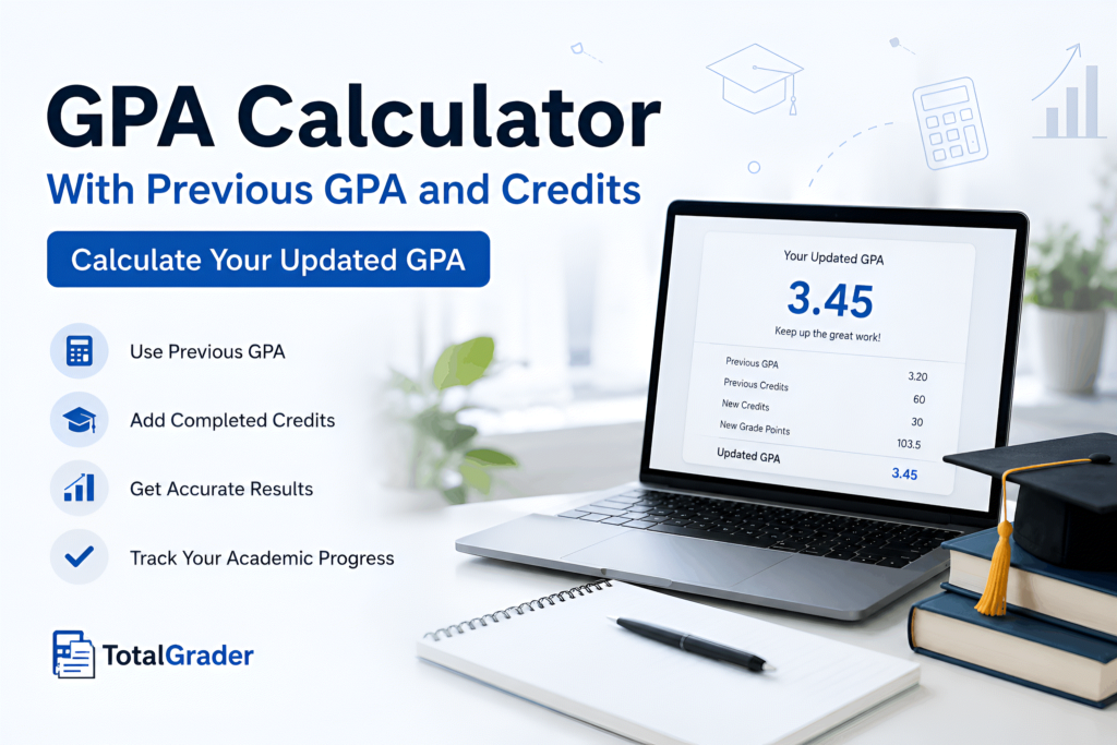 GPA Calculator With Previous GPA and Credits
