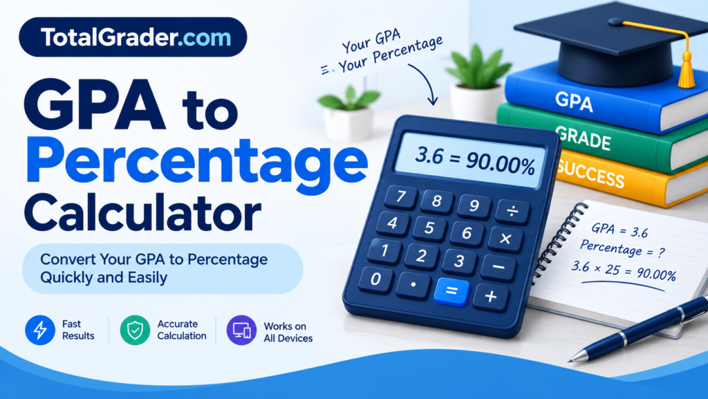 GPA to Percentage Calculator
